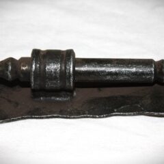 Gond sur plaque ⌀12 mm 20 mm Recouv.