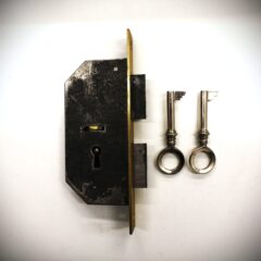 Serrure 2 pènes à mortaiser 27mm