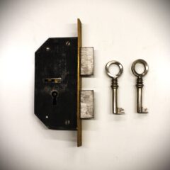 Serrure 2 pènes à mortaiser 30mm